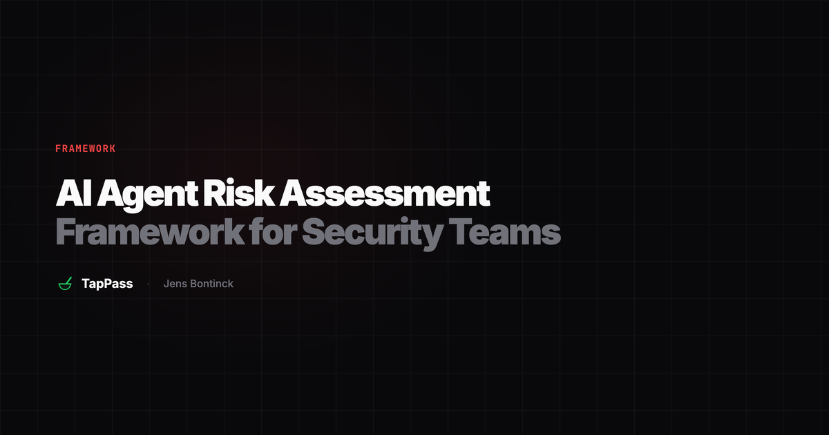 AI Agent Risk Assessment